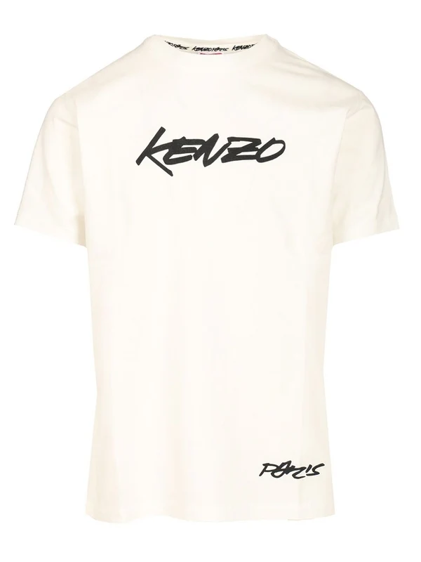 Kenzo White Half Sleeve