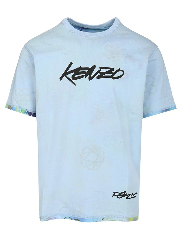 Kenzo Blue Half Sleeve