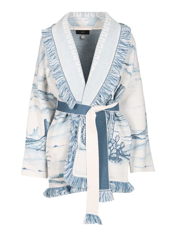 Alanui Blue Cardigans