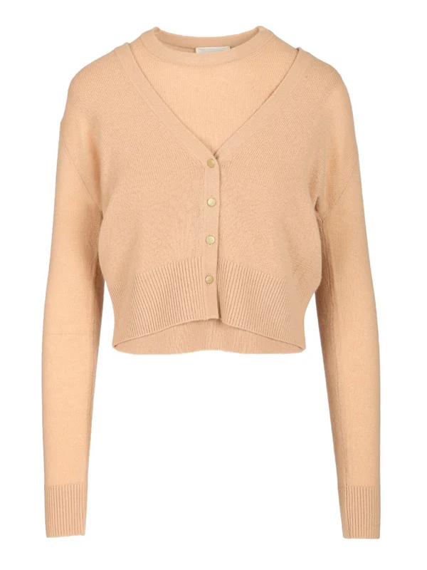 Forte_Forte Beige Knitted