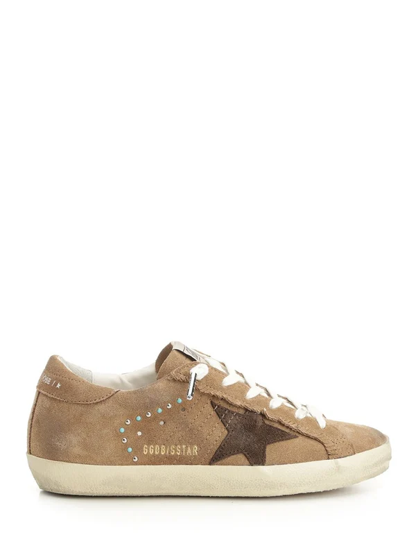Golden Goose Brown Low Top Sneakers