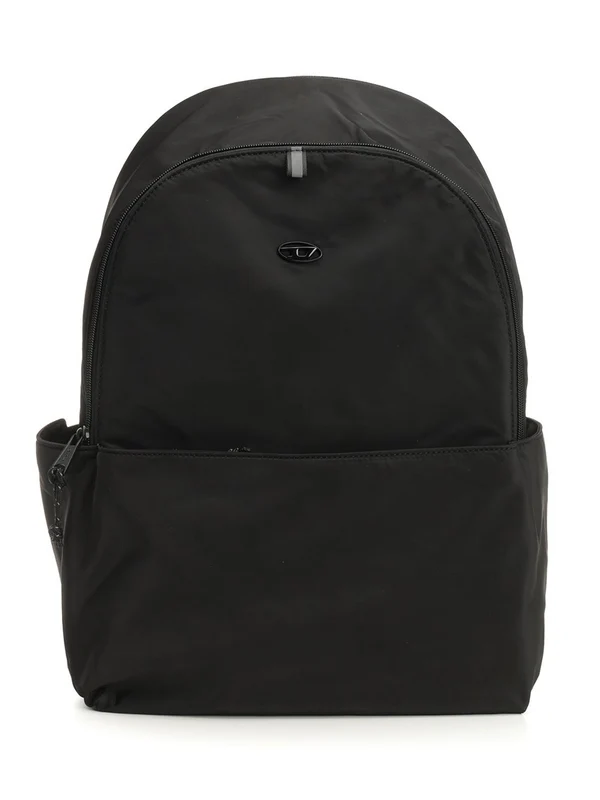 Diesel Black Backpacks