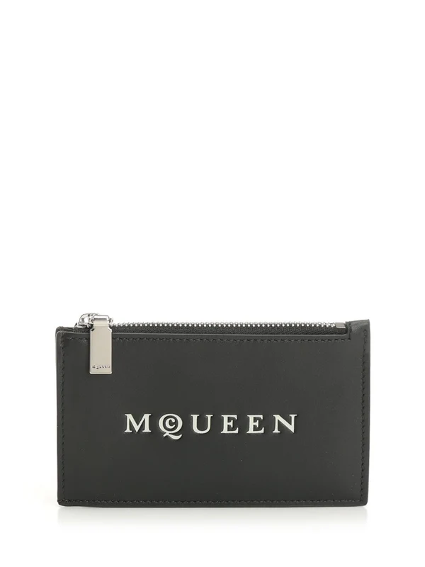 Alexander Mcqueen Black Card Holders