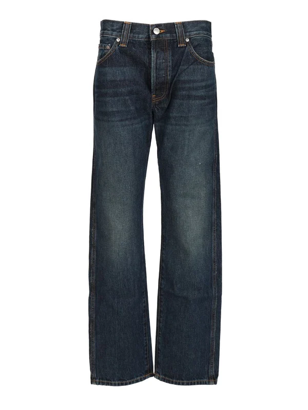 Khaite Blue Denim Pants