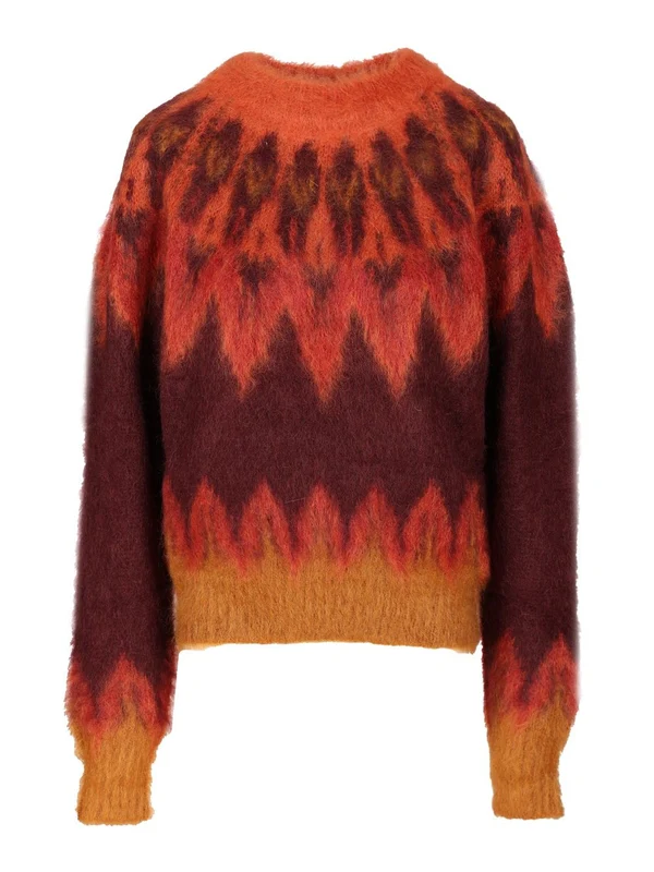 Isabel Marant Etoile Burgundy Knitted