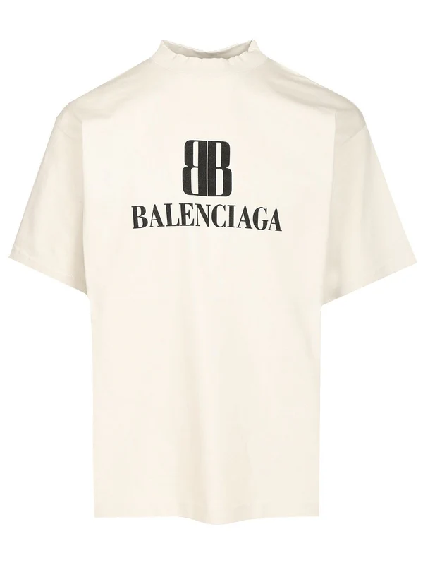 Balenciaga White Half Sleeve