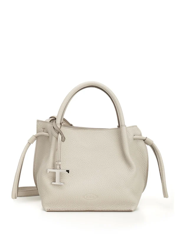 Tod'S Ivory Tote Bags
