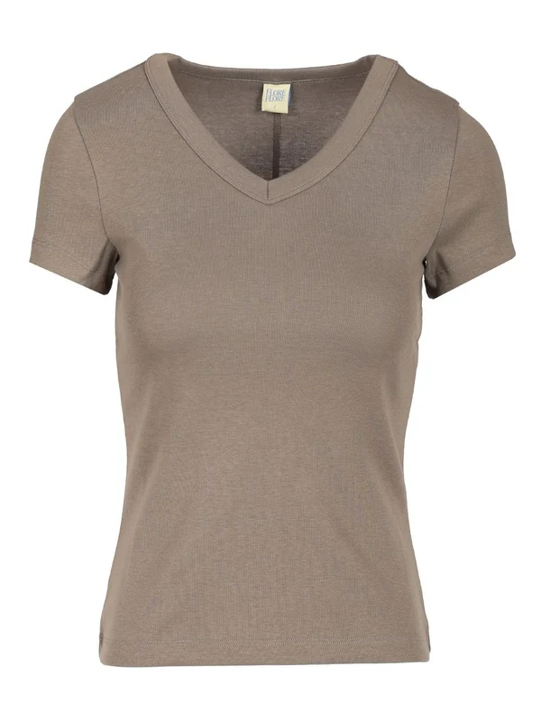 Flore Flore Brown Half Sleeve