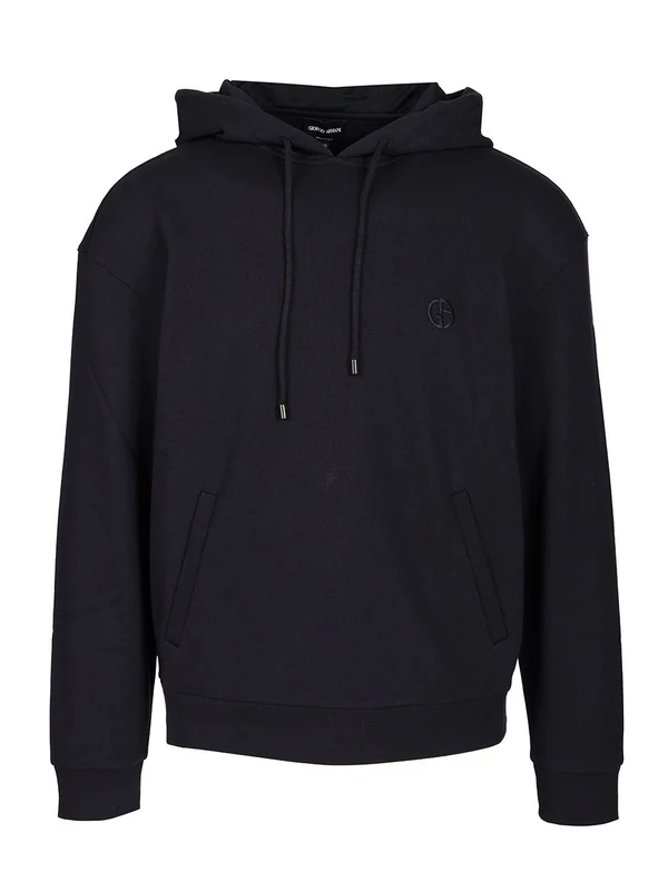 Giorgio Armani Navy Hoodies