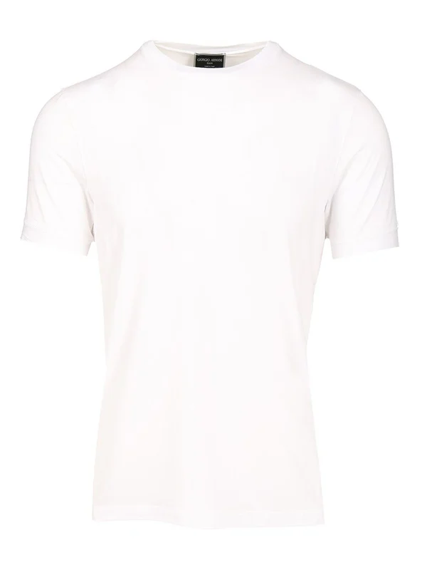 Giorgio Armani White Half Sleeve