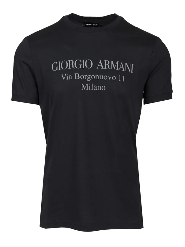 Giorgio Armani Blue Half Sleeve