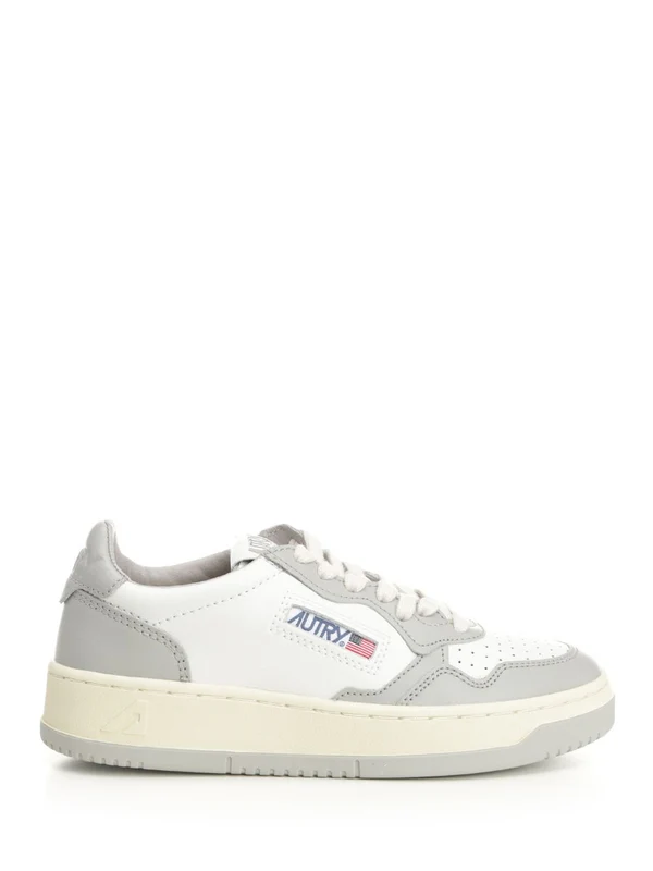 Autry Grey Low Top Sneakers