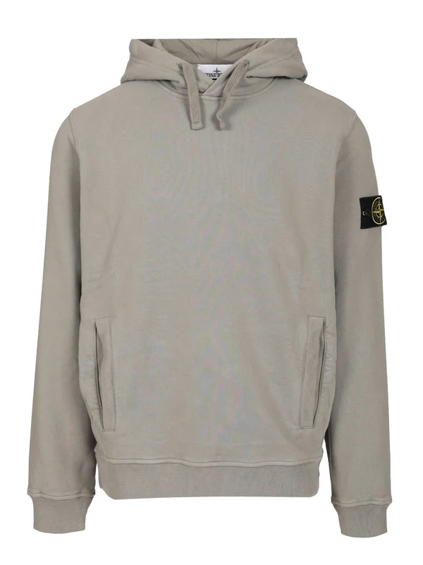 Stone Island Grey Hoodies