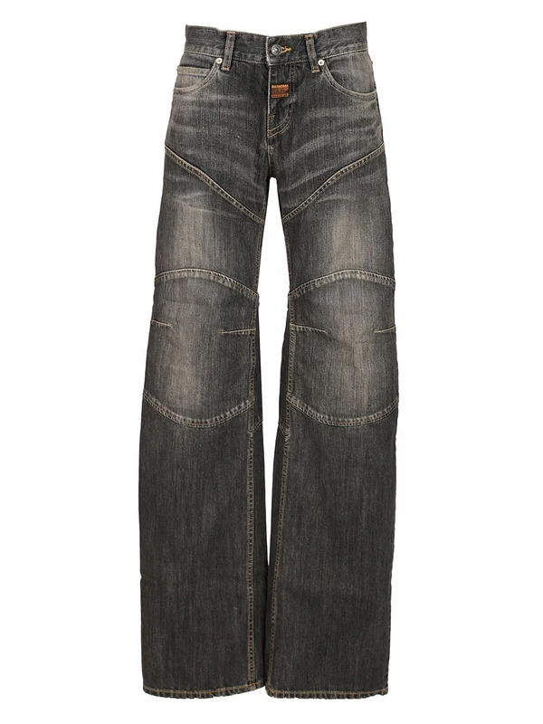 Balenciaga Grey Denim Pants
