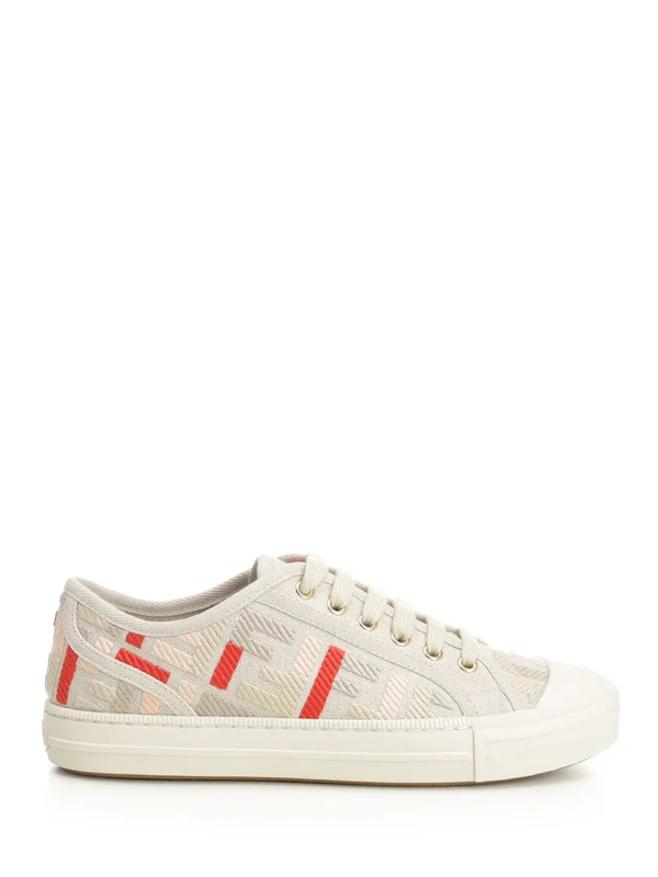 Fendi Multicolor Low Top Sneakers