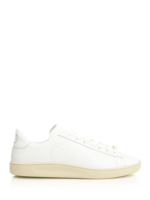 Valentino White Low Top Sneakers