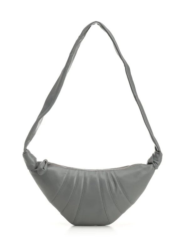 Lemaire Croissant Small Grey Crossbody & Shoulder Bags