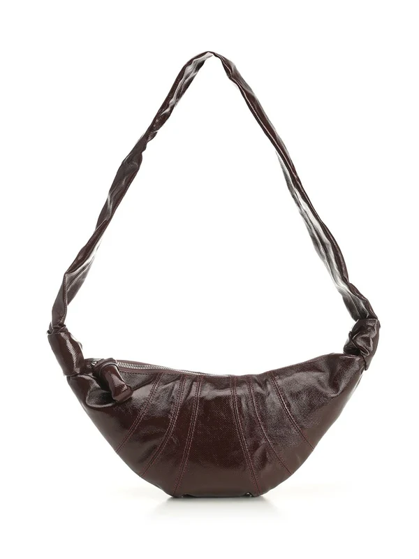 Lemaire Croissant Small Brown Cross Bags
