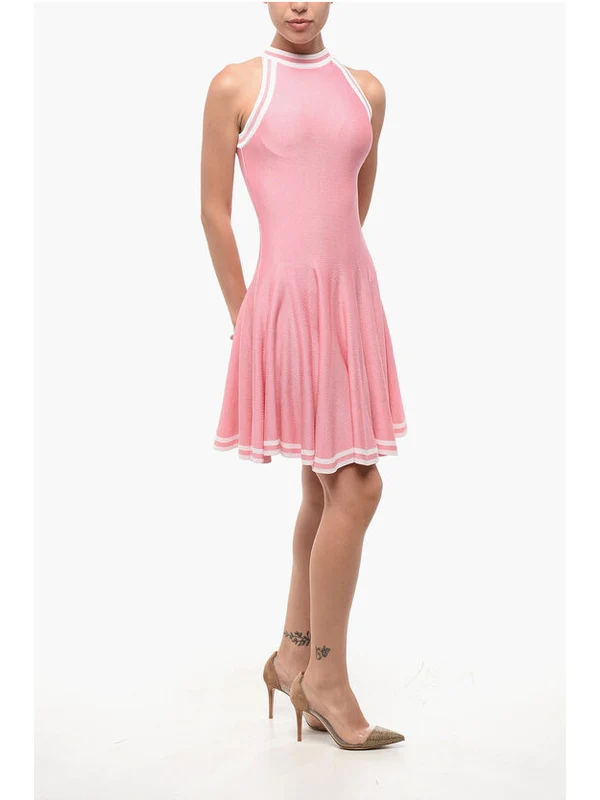 Balmain Pink Mini Dress