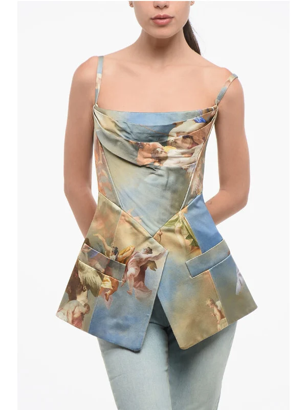 Balmain Multicolor Sleeveless