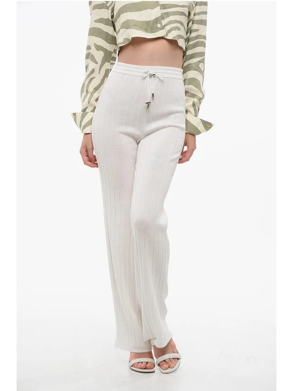 Balmain White Casual Pants