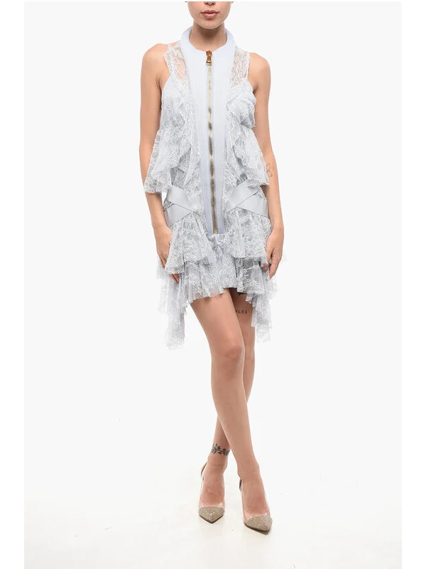 Balmain Blue Mini Dress