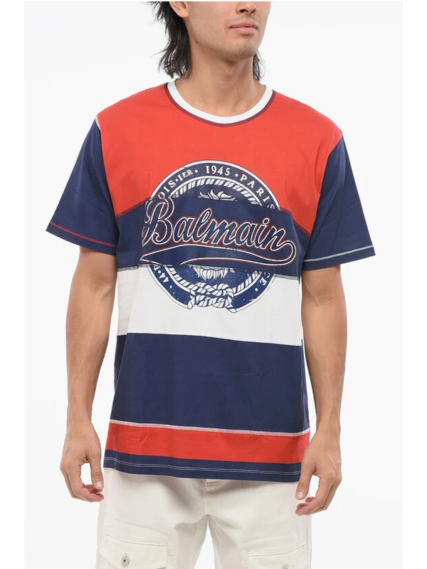 Balmain Multicolor Half Sleeve