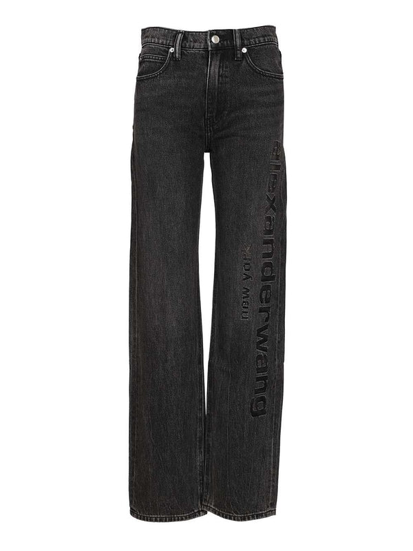 Alexanderwang Grey Denim Pants