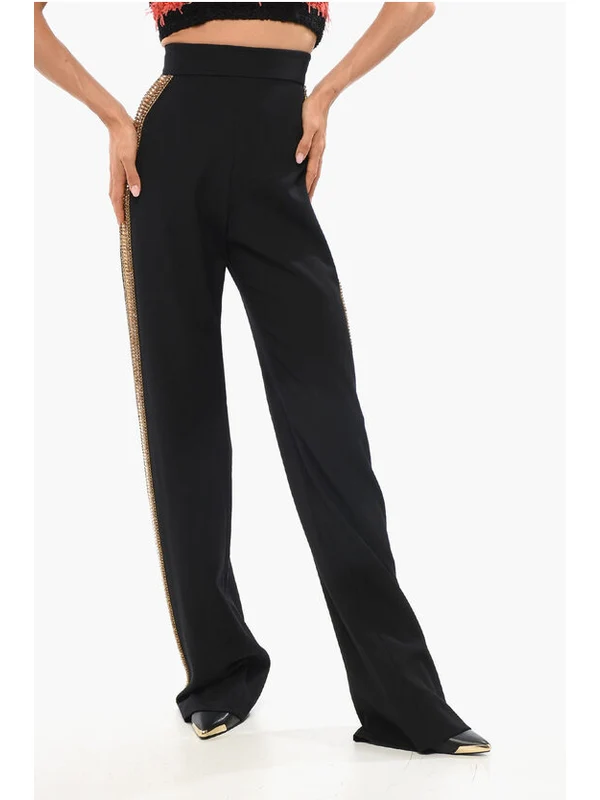 Balmain Black Trousers