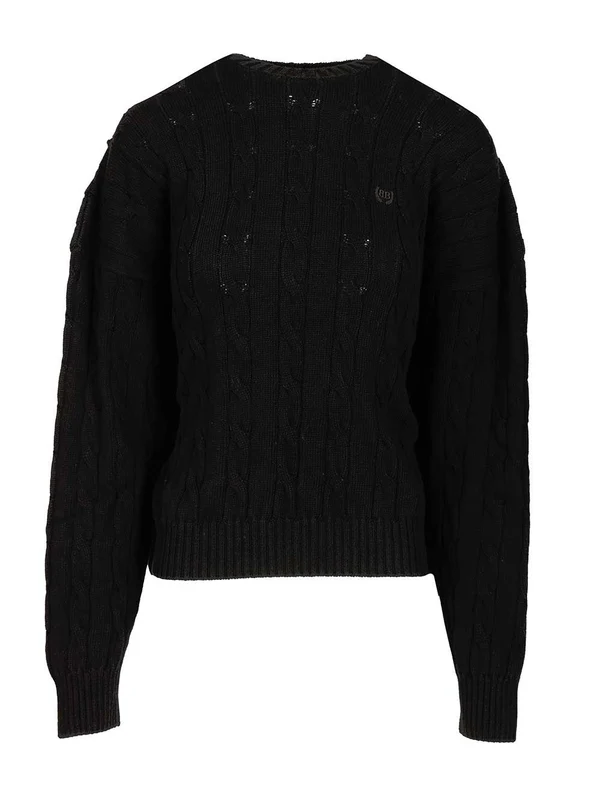 Balenciaga Black Knitted