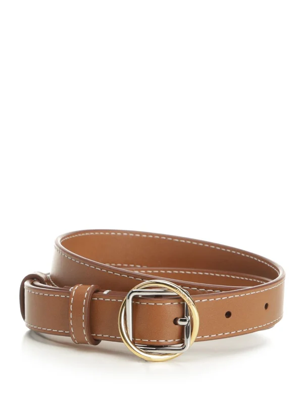 Jacquemus Brown Leather Belts