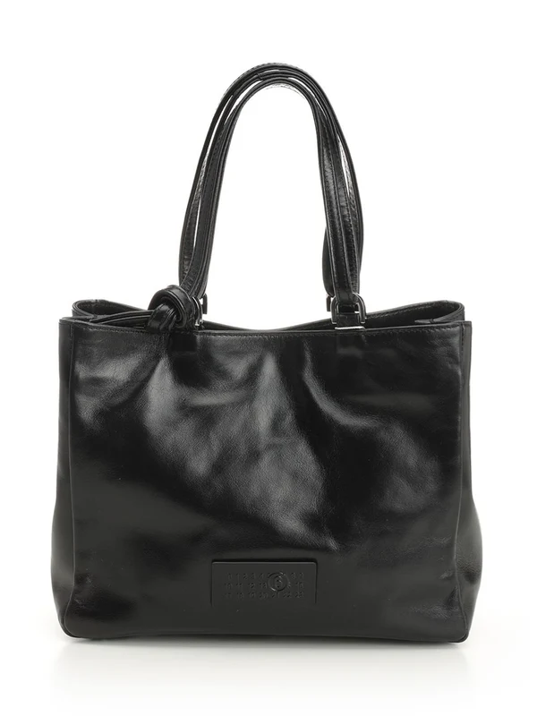 Mm6 Maison Margiela Black Tote Bags