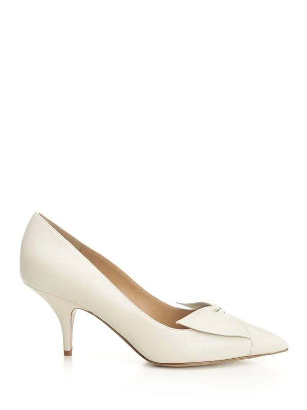 Ferragamo Ivory Pumps Heels