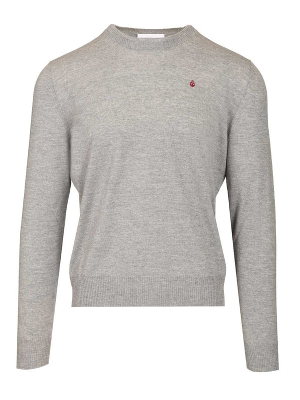 Alexander Mcqueen Grey Knitted