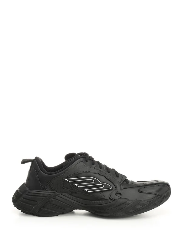 Balenciaga Black Low Top Sneakers