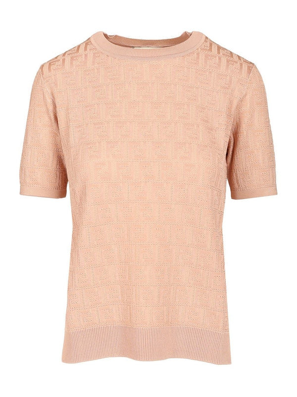 Fendi Pink Half Sleeve