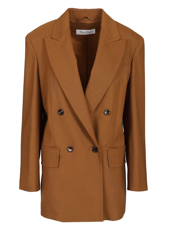 Max Mara Brown Tailored Jackets