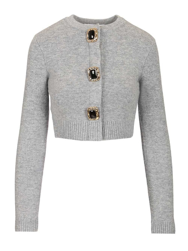 Self-Portrait Grey Cardigans