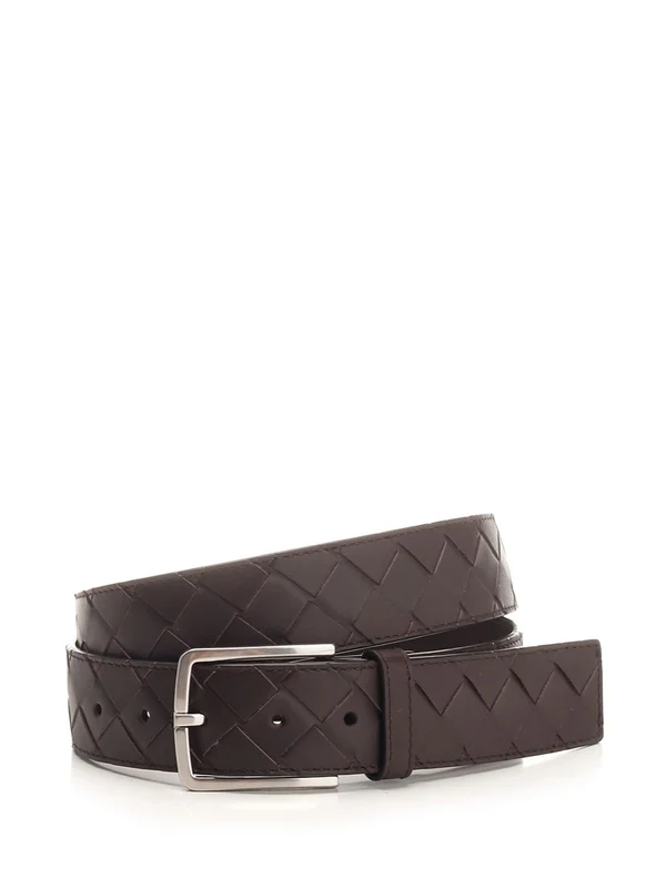 Bottega Veneta Brown Leather Belts
