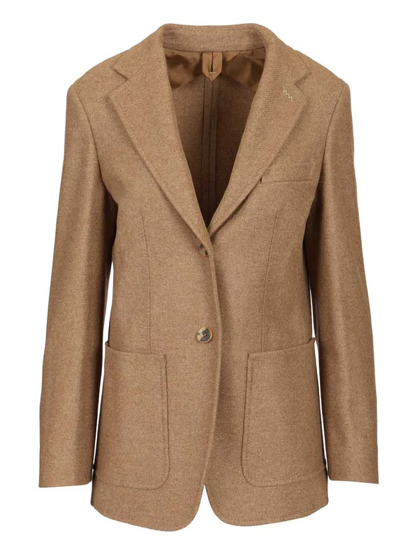Max Mara Brown Tailored Jackets
