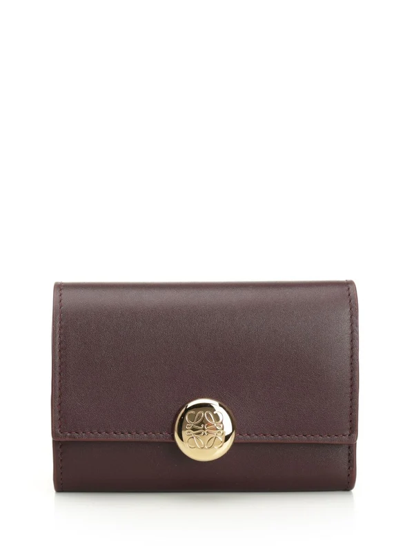 Loewe Burgundy Wallets