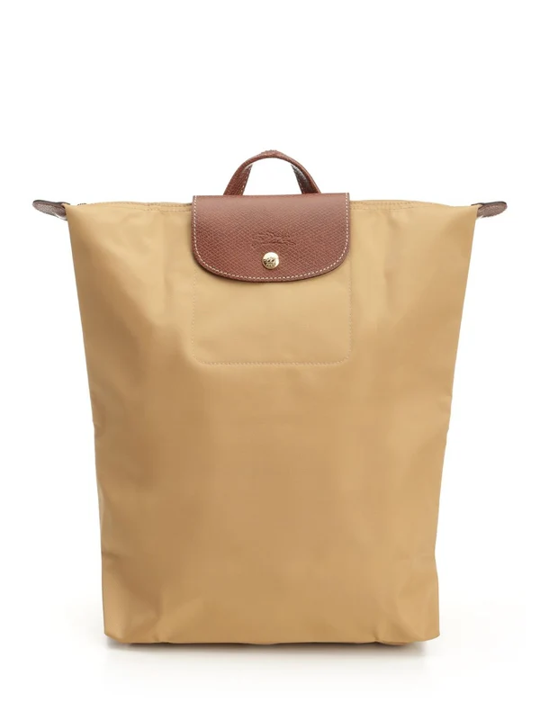 Longchamp Beige Backpacks