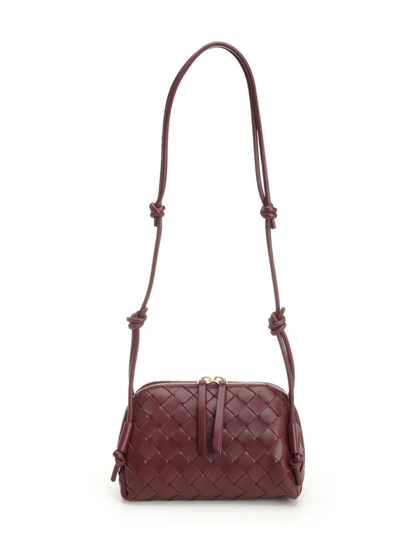 Bottega Veneta Concert Burgundy Crossbody & Shoulder Bags