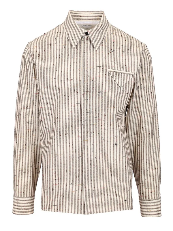 Bottega Veneta Multicolor Striped Shirts