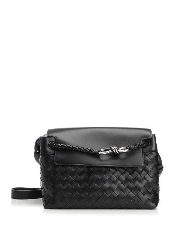 Bottega Veneta Andiamo Small Black Cross Bags