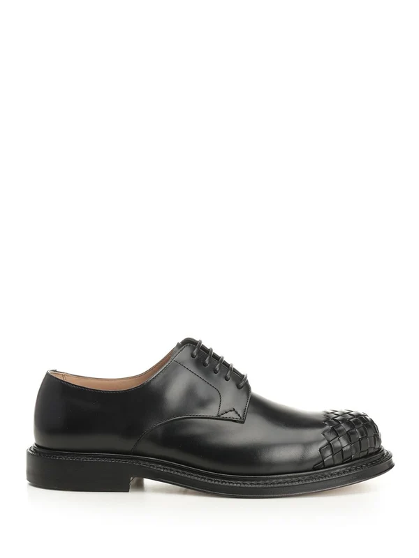 Bottega Veneta Black Lace-Ups
