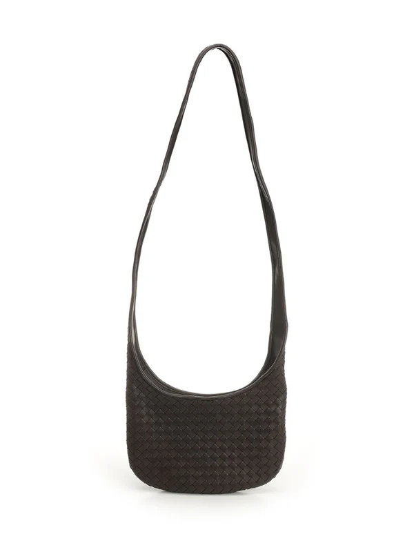 Bottega Veneta Veneto Small Brown Cross Bags