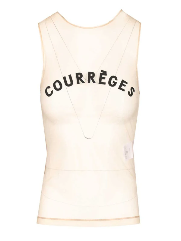 Courrèges White Sleeveless