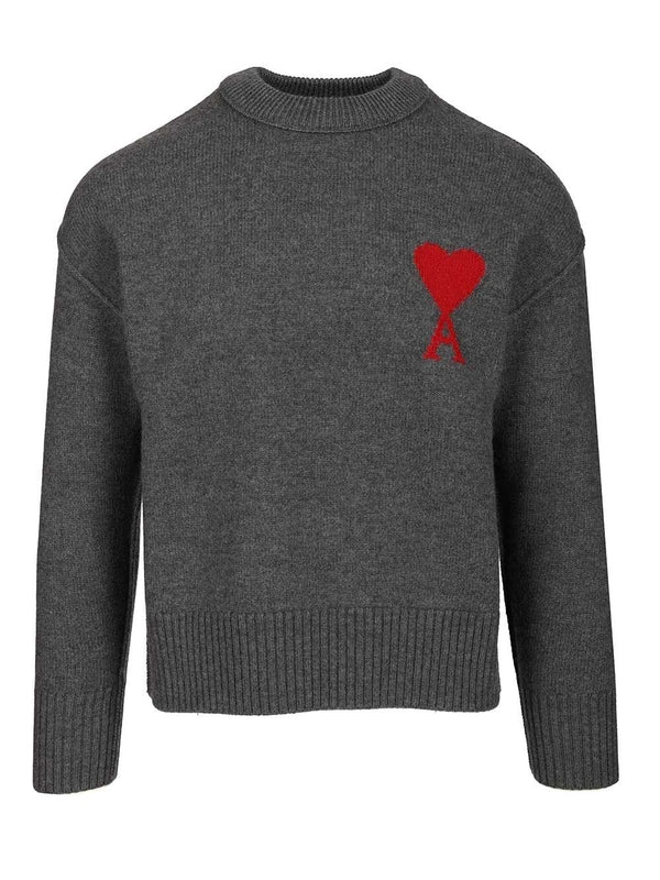 Ami Grey Knitted