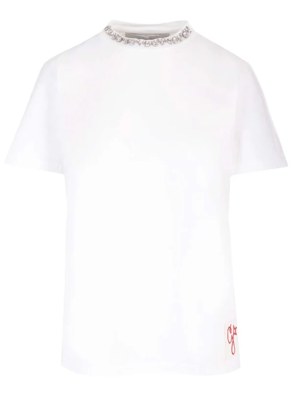 Golden Goose White Half Sleeve